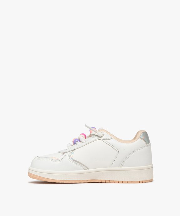 Baskets avec lacets élastiques fantaisie fille - Lovely Wings vue10 - LOVELY WINGS - GEMO