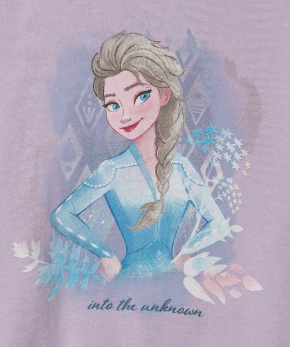 Sweat fille imprimé - La Reine des Neiges vue2 - REINE DES NEIGE - GEMO