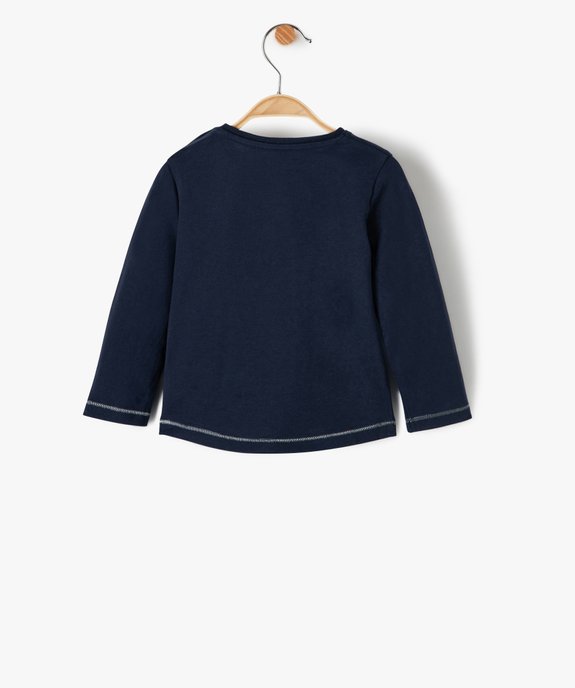 Tee-shirt bébé fille à motif pailleté – LuluCastagnette vue3 - LULUCASTAGNETTE - GEMO