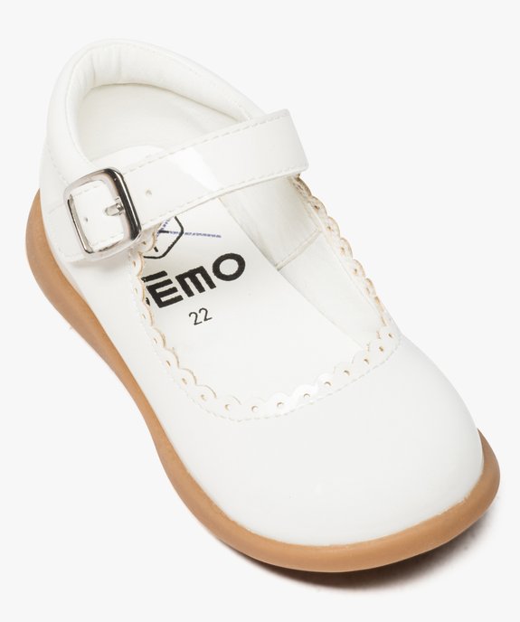 Ballerines Bebe Fille Forme Babies Vernies Gemo