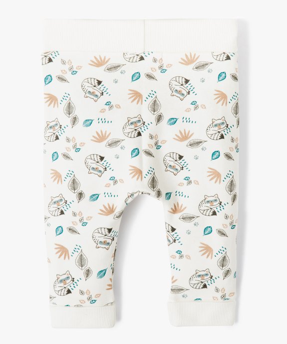 Pantalon souple en maille extensible bébé vue5 - GEMO 4G BEBE - GEMO