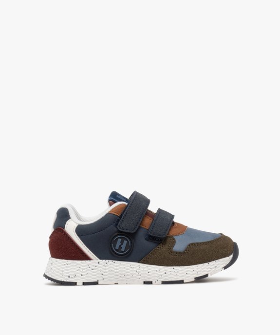Baskets style jogger à scratchs garçon vue1 - HOBIZ - GEMO