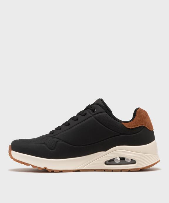 Baskets esprit skate avec semelle à bulle d’air Suited On Air homme - Skechers vue4 - SKECHERS - GEMO