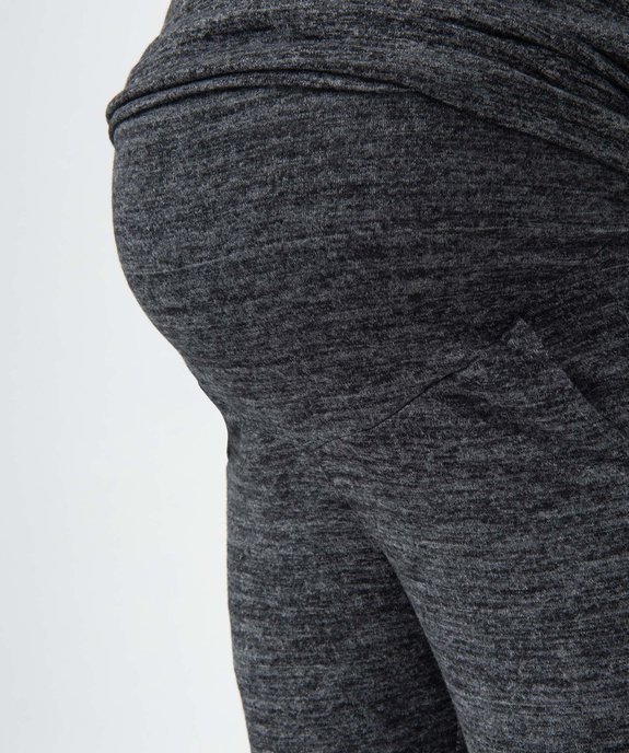 Pantalon de grossesse jogger en maille douce vue2 - GEMO (MATER) - GEMO