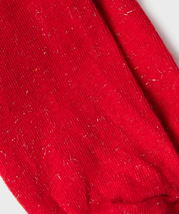 Collant chaud avec fil métallisé fille vue2 - GEMO (ENFANT) - GEMO