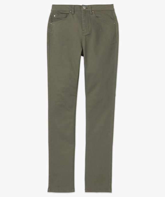 Pantalon coupe Regular taille normale femme vue4 - GEMO 4G FEMME - GEMO