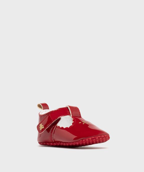 Chaussons de naissance babies vernies bébé fille - LuluCastagnette vue2 - LULUCASTAGNETTE - GEMO