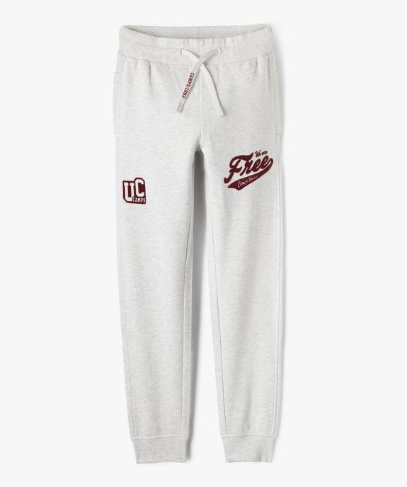 Pantalon jogging imprimé garçon vue1 - CAMPS - GEMO