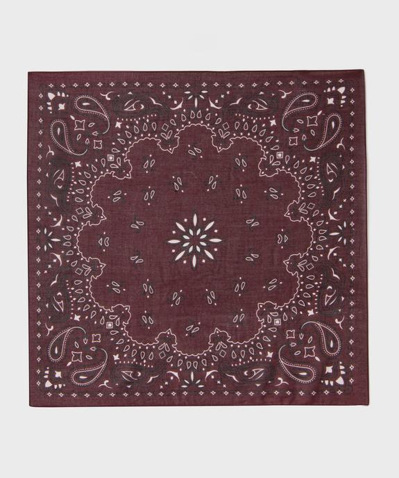 Foulard carré esprit bandana femme vue2 - GEMO (ACCESS) - GEMO