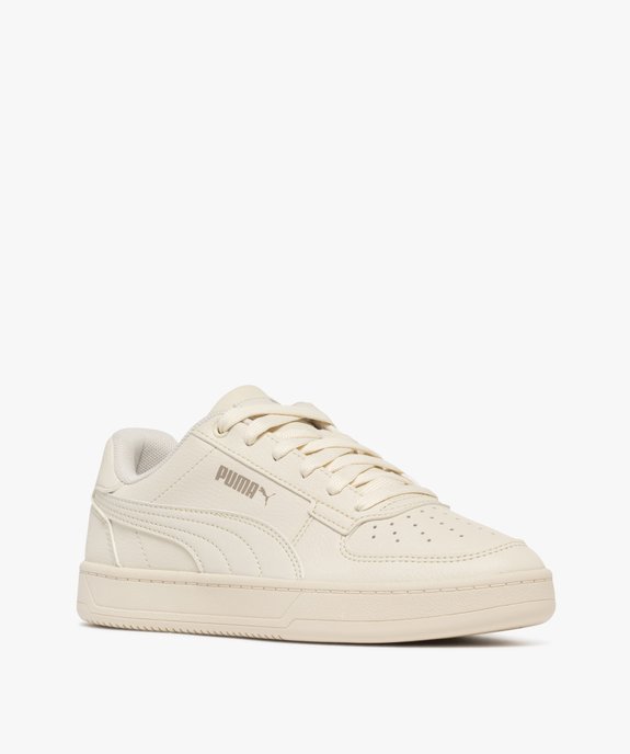 Baskets femme dessus en cuir uni style rétro Caven 2.0 - Puma vue3 - PUMA - GEMO