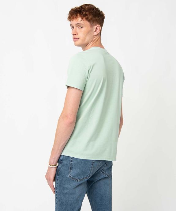 Tee-shirt homme effet tie and dye avec inscription vue3 - GEMO (HOMME) - GEMO