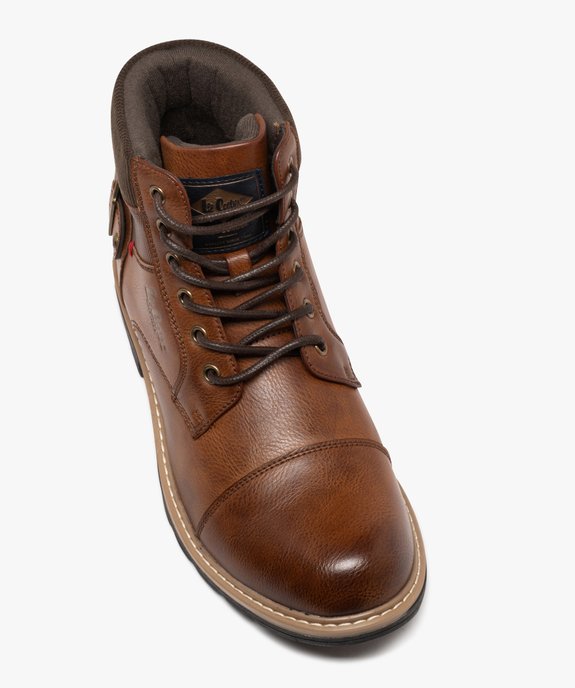 Boots à lacets avec col textile homme - Lee Cooper vue6 - LEE COOPER - GEMO