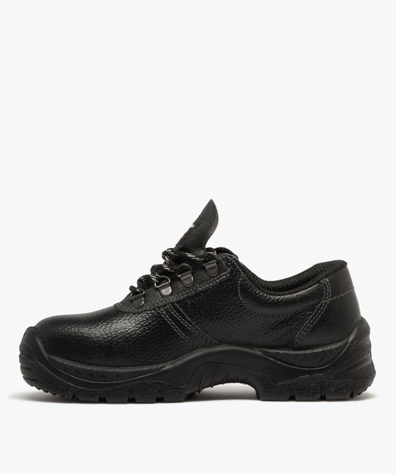 Chaussures de sécurité homme low-cut dessus en cuir grainé vue3 - GEMO (EQUIPT) - GEMO