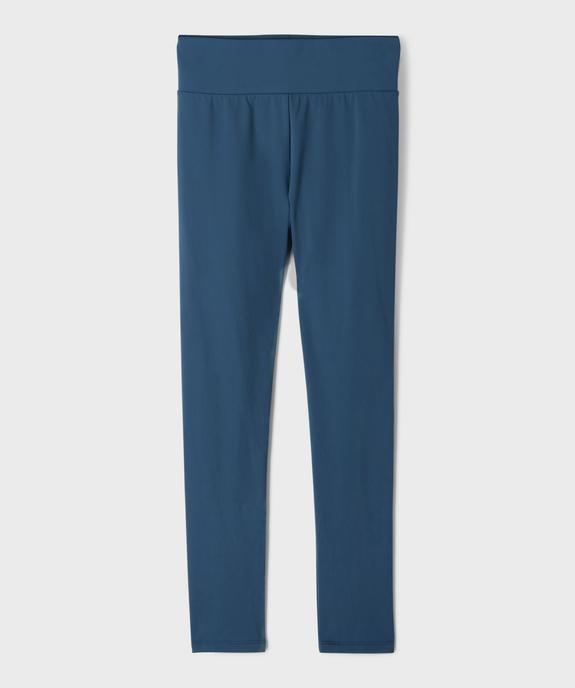 Legging de sport à taille haute et élastiquée fille vue2 - GEMO (JUNIOR) - GEMO