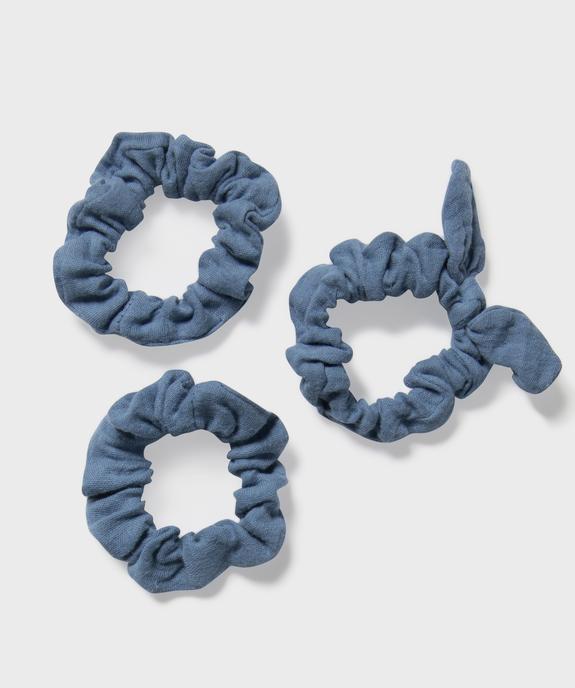 Chouchous cheveux en gaze de coton fille (lot de 3) vue1 - GEMO (ACCESS) - GEMO