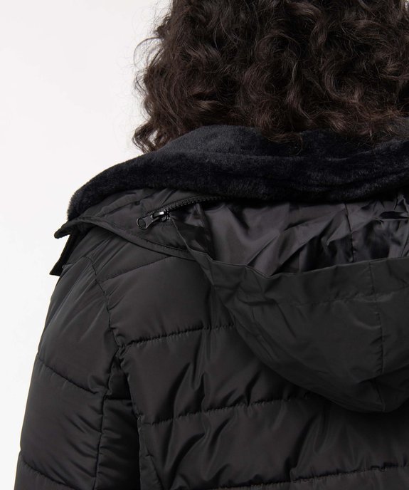 Manteau femme grande taille matelassé avec col doublé vue9 - GEMO (G TAILLE) - GEMO