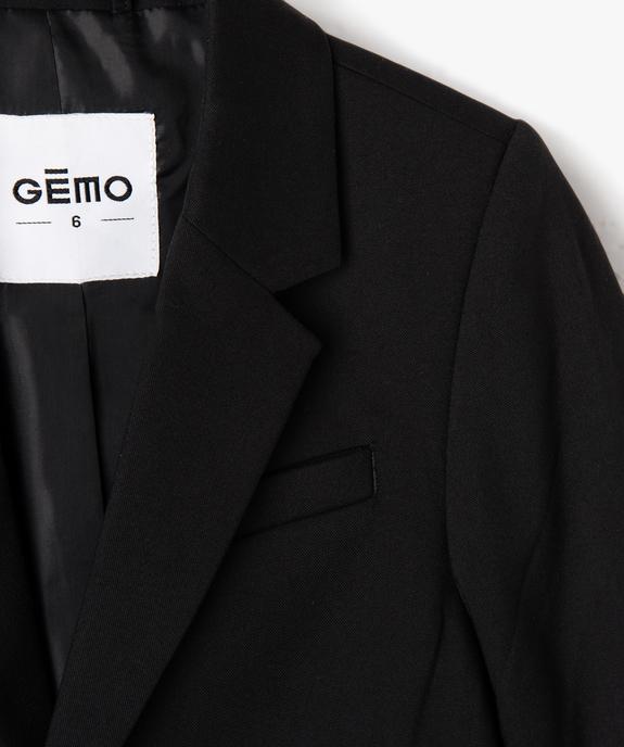 Veste de costume garçon fermeture 2 boutons vue2 - GEMO 4G GARCON - GEMO