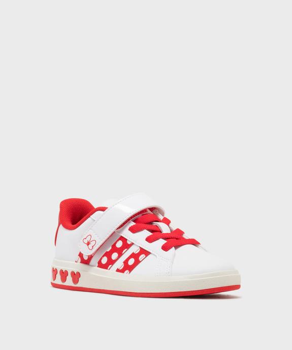 Baskets Grand Court Minnie Mouse fille - Adidas X Disney vue2 - ADIDAS - GEMO