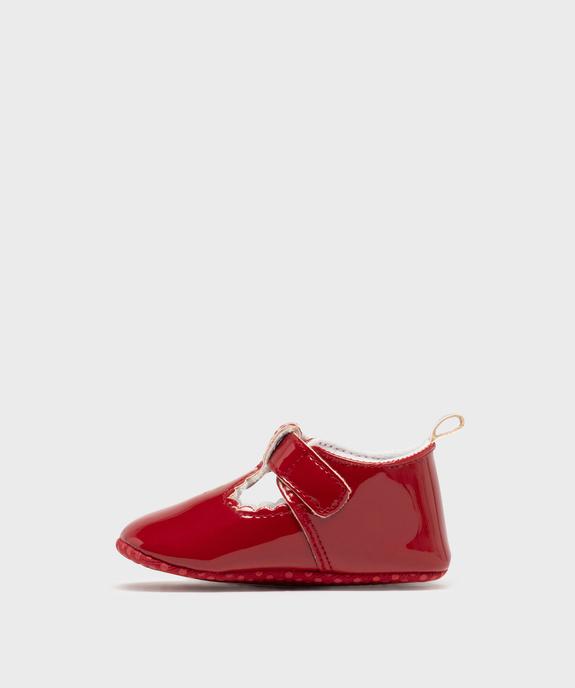 Chaussons de naissance babies vernies bébé fille - LuluCastagnette vue3 - LULUCASTAGNETTE - GEMO