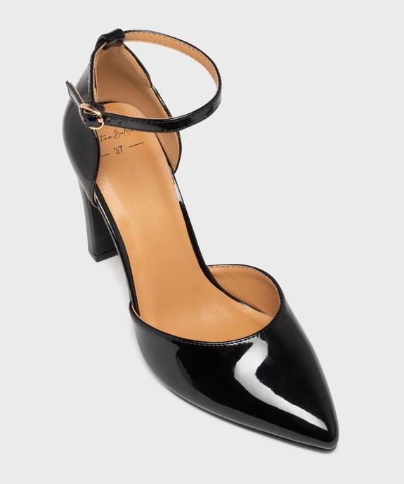 Escarpins vernis à talon haut et bout pointu femme - Valentina Baldano vue5 - VALENTINA BALDA - GEMO
