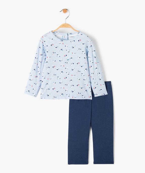 Pyjama bébé 2 pièces en jersey imprimé - No gaspi vue1 - NOGASPI - GEMO