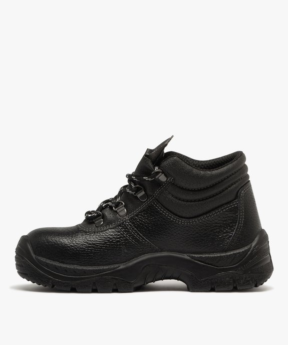 Chaussures de sécurité homme mid-cut dessus en cuir grainé  vue3 - GEMO (EQUIPT) - GEMO