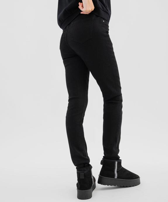 Jegging délavé taille normale femme vue4 - GEMO(FEMME PAP) - GEMO