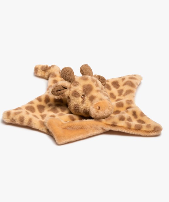 Doudou plat avec tête de girafe - Keel Toys vue2 - AUTRES MARQUES - GEMO