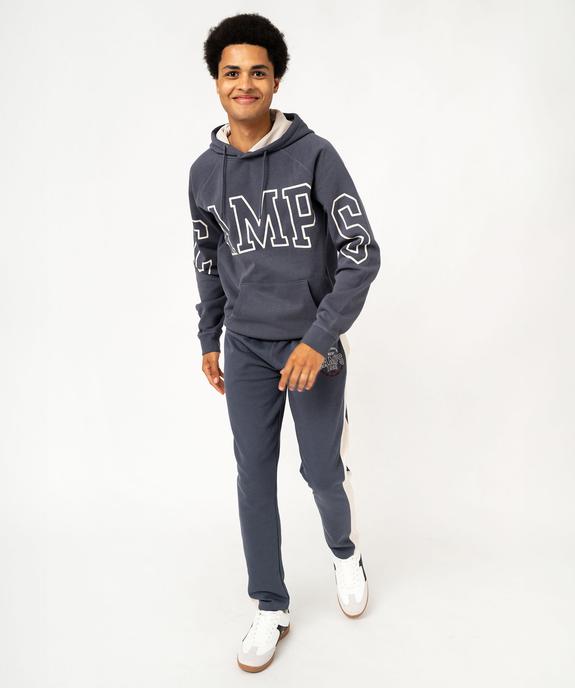 Jogging en molleton doux imprimé homme - Camps United vue5 - CAMPS - GEMO