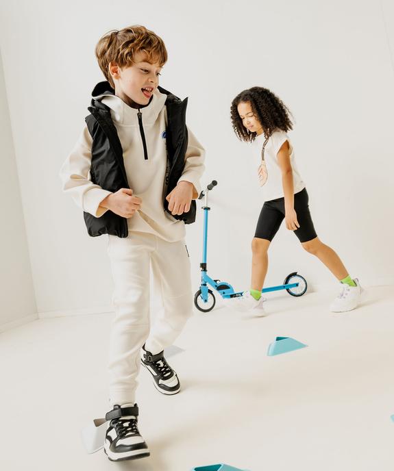 Pantalon de jogging zippé garçon vue1 - GEMO (ENFANT) - GEMO