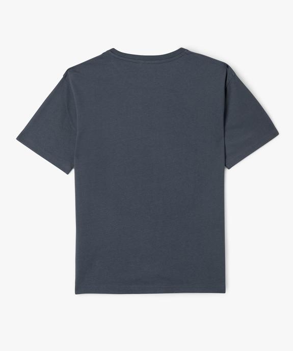 Tee-shirt garçon à motif en relief vue4 - CAMPS - GEMO