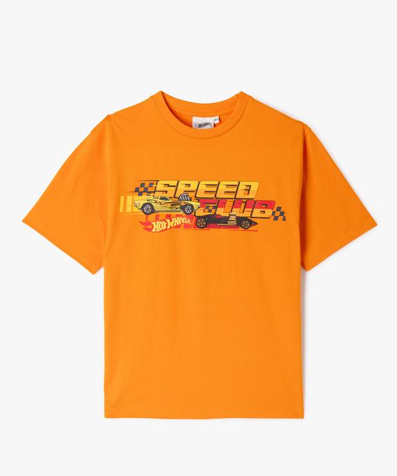 Tee-shirt Hot Wheels imprimé garçon vue1 - HOT WHEELS - GEMO