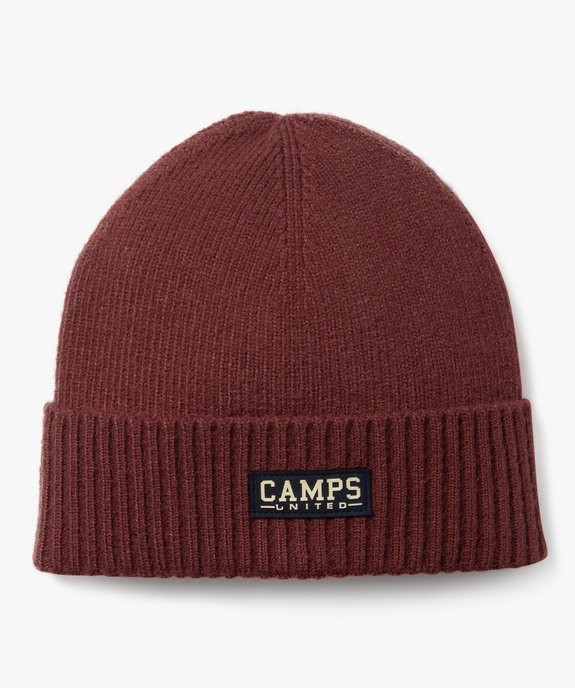 Bonnet en maille côtelée homme - Camps United vue1 - CAMPS UNITED - GEMO