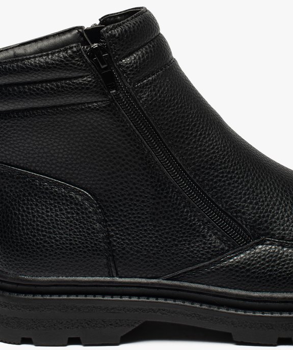 Boots double zip gamme confort homme vue11 - G'FLEX - GEMO
