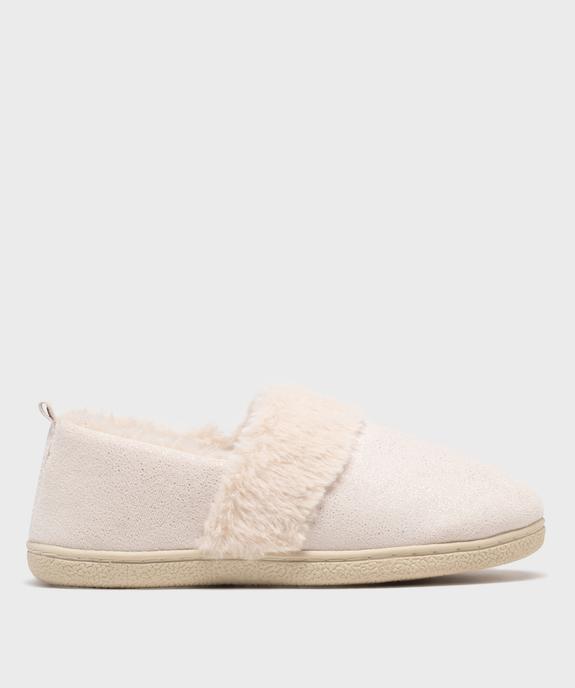 Chaussons à paillettes avec doublure chaude femme vue1 - GEMO 4G FEMME - GEMO