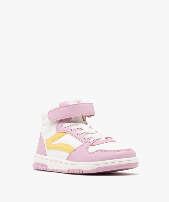Baskets montantes multicolores fille vue2 - LOVELY WINGS - GEMO