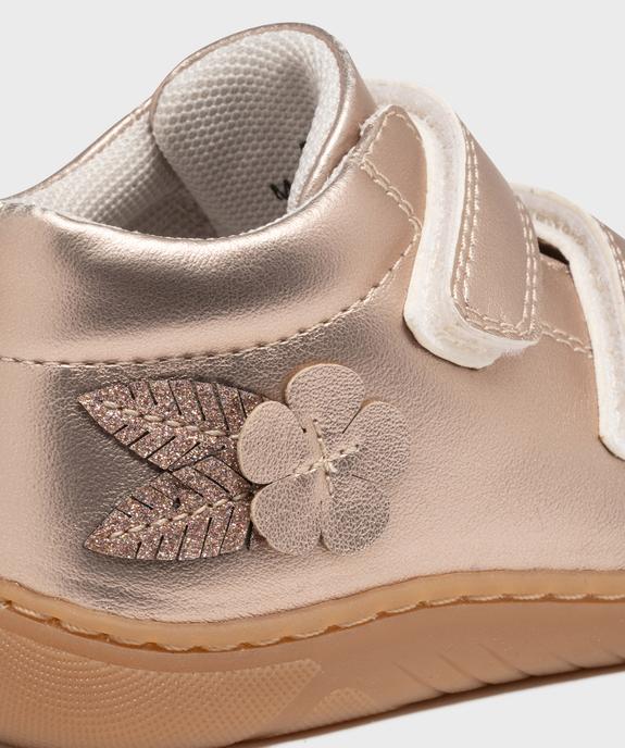 Chaussures premiers pas métallisées bébé fille - Lovely Wings vue6 - LOVELY WINGS - GEMO