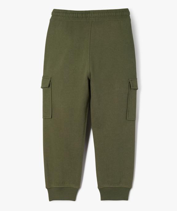 Jogging cargo molletonné garçon vue4 - GEMO (ENFANT) - GEMO