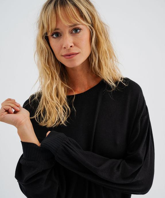 Pyjama en maille extensible femme vue2 - GEMO 4G FEMME - GEMO