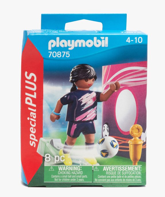 Jeu figurine joueuse de foot - Playmobil  vue1 - AUTRES MARQUES - GEMO