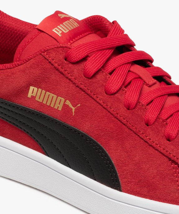 puma smash v2 rouge