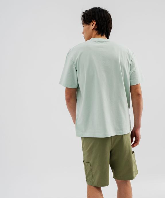Pyjashort en jersey de coton imprimé homme - Roadsign vue4 - ROADSIGN GEMO FOR GOOD D - GEMO
