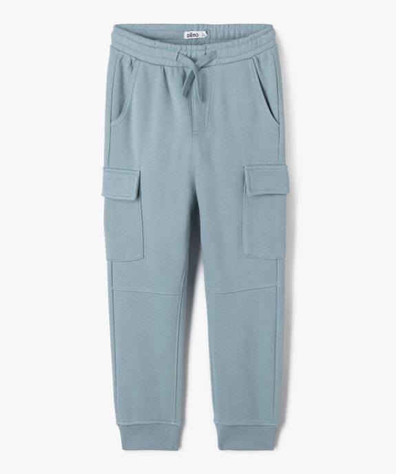 Pantalon de jogging cargo molleton garçon vue1 - GEMO (ENFANT) - GEMO