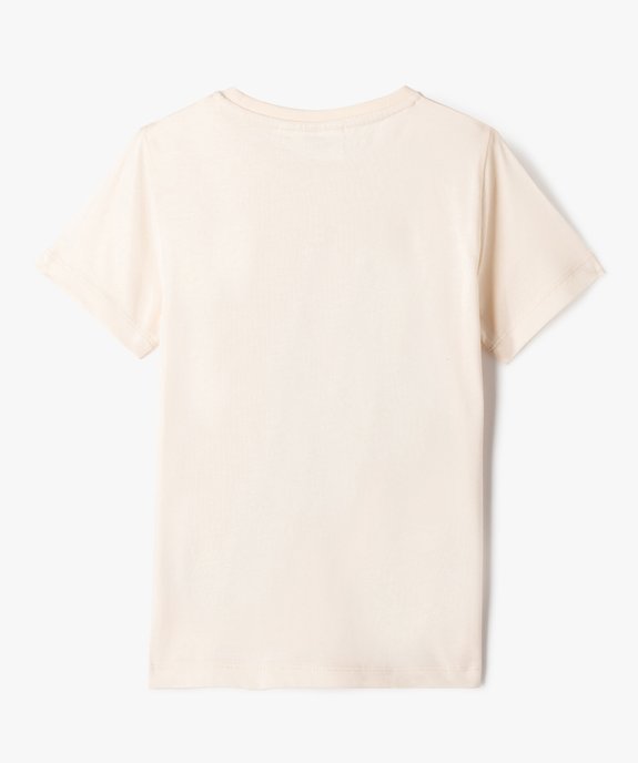 T-shirt imprimé Lilo & Stitch garçon vue3 - LILO & STITCH - GEMO