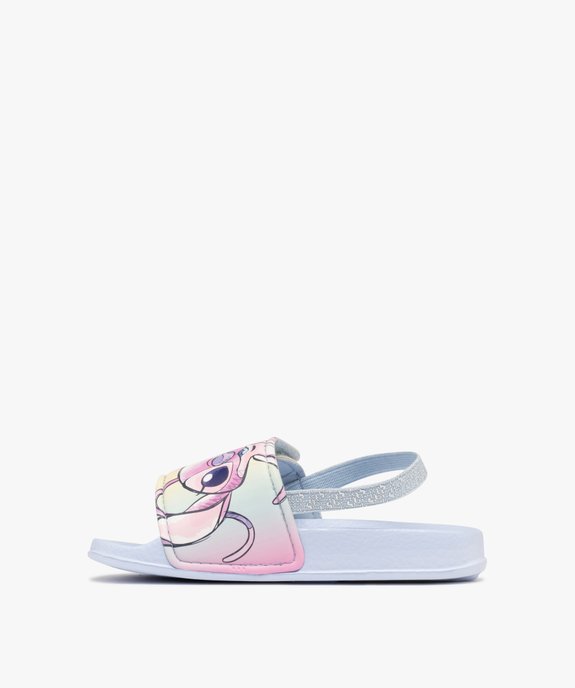 Sandales de piscine à motifs Stitch et Angel avec élastique au talon fille - Disney vue4 - LILO & STITCH - GEMO