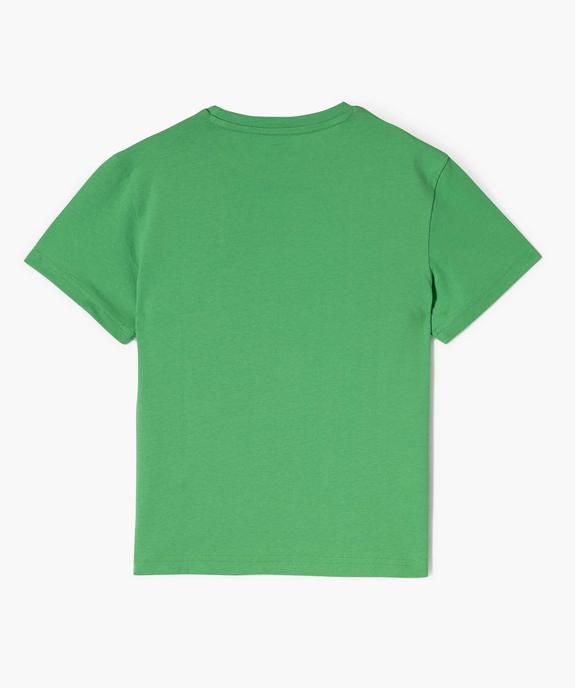 Tee-shirt imprimé animalier garçon vue3 - GEMO (ENFANT) - GEMO