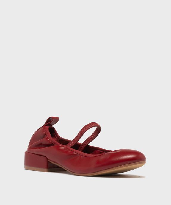 Ballerines souples à petit talon femme - Follow Me vue2 - FOLLOW ME - GEMO