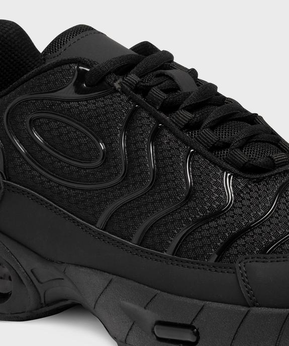 Baskets en mesh à semelle épaisse avec bulle d'air translucide homme vue6 - 5 MILES GEMO FOR GOOD - GEMO