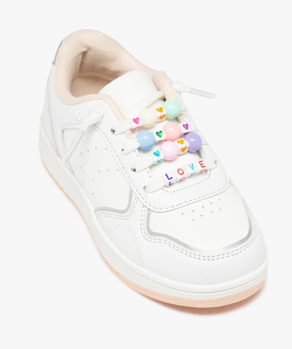 Baskets avec lacets élastiques fantaisie fille - Lovely Wings vue6 - LOVELY WINGS - GEMO