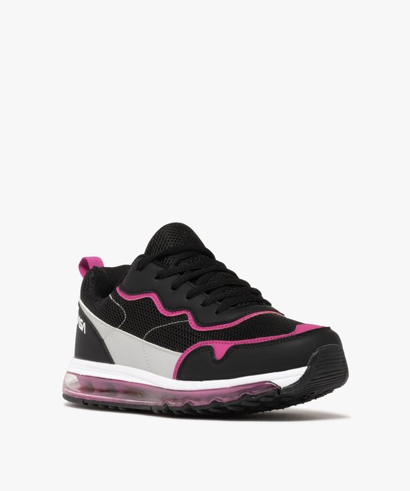 Baskets femme running en mesh avec semelle à bulle d'air translucide - Nasa vue3 - NASA - GEMO